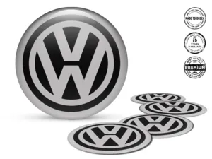 VW Epoxy Dome Stickers Edition High-Quality Car Labels